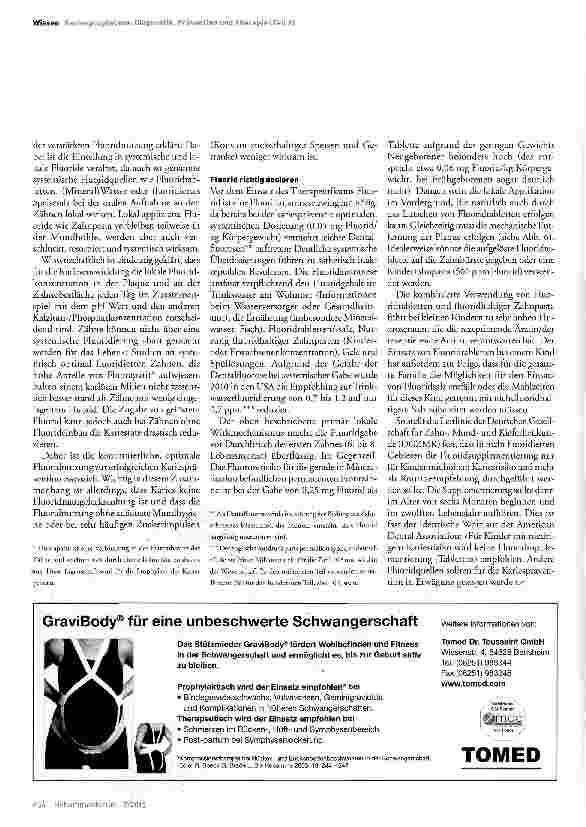 Vorschauseite 2: Zahngesundheit und frühkindliche Karies (Teil 2): Prävention in der Praxis