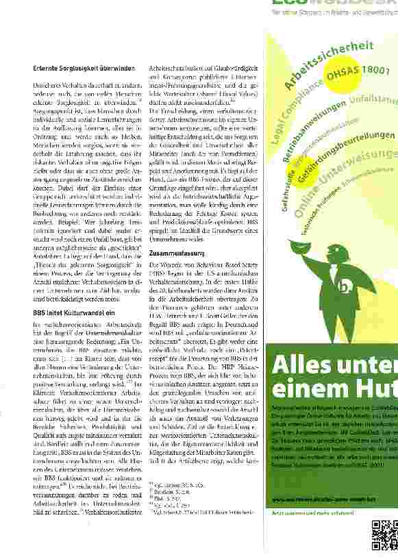 Vorschauseite 4: Wege zu einer neuen Unternehmenskultur