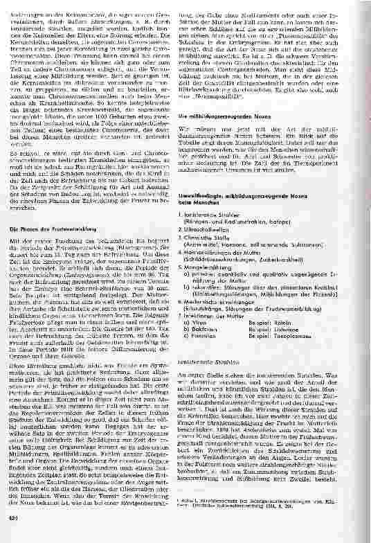 Vorschauseite 2: Vorgeburtliche Schäden
