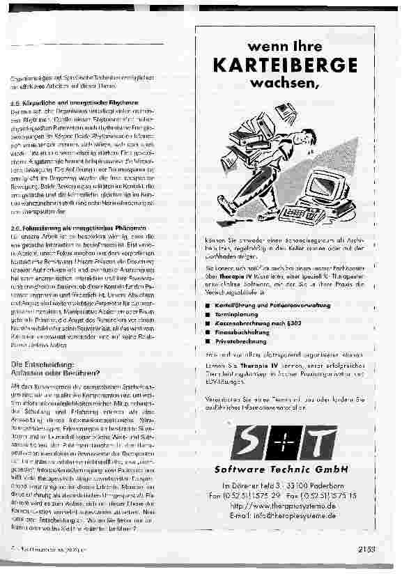 Vorschauseite 4: Berühren - Übergänge vom strukturellen zum energetischen Arbeiten