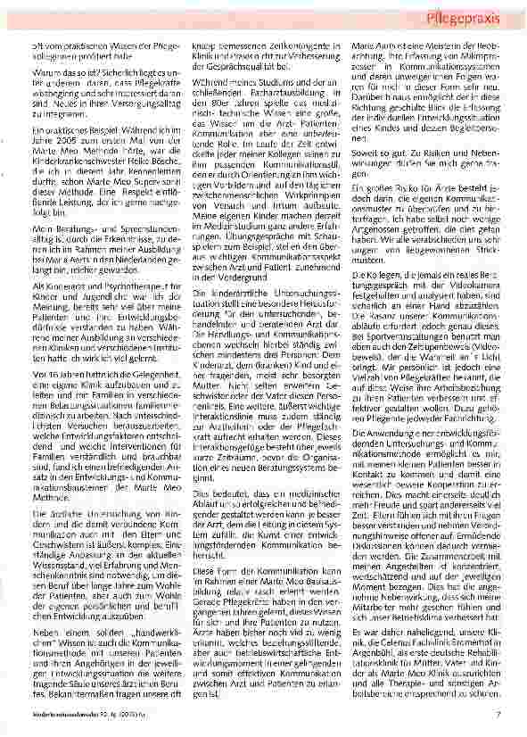 Vorschauseite 5: Marte Meo Entwicklungsunterstützung im medizinischen Alltag - Eine visuelle Methode in Worte gefasst