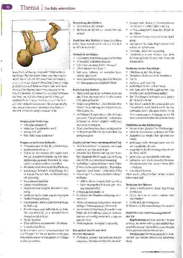 Vorschauseite 4: Wenn die frühen Reflexe andauern
