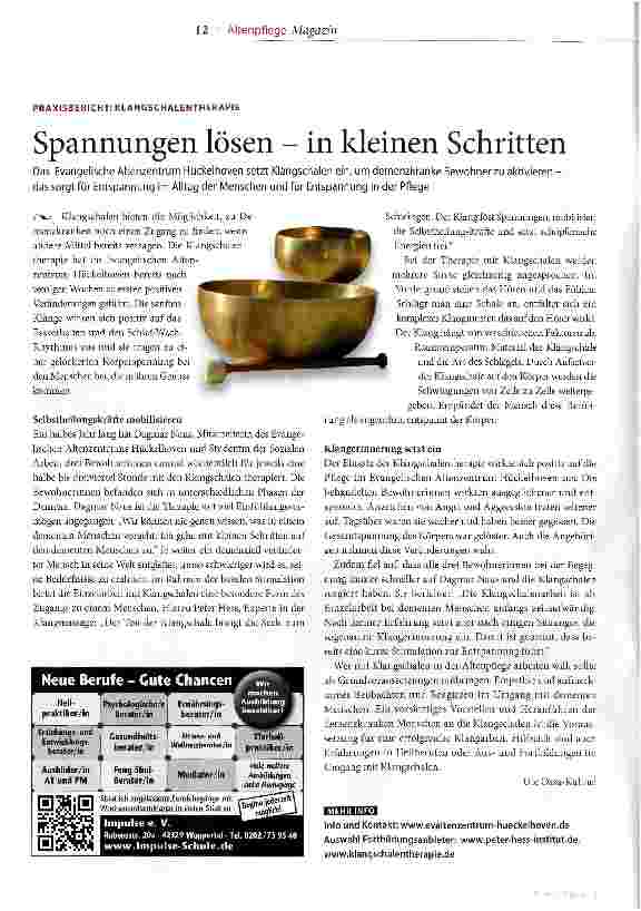 Vorschauseite 1: Spannungen lösen - in kleinen Schritten