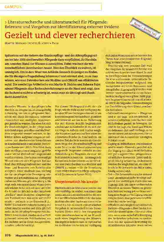 Vorschauseite 1: Gezielt und clever