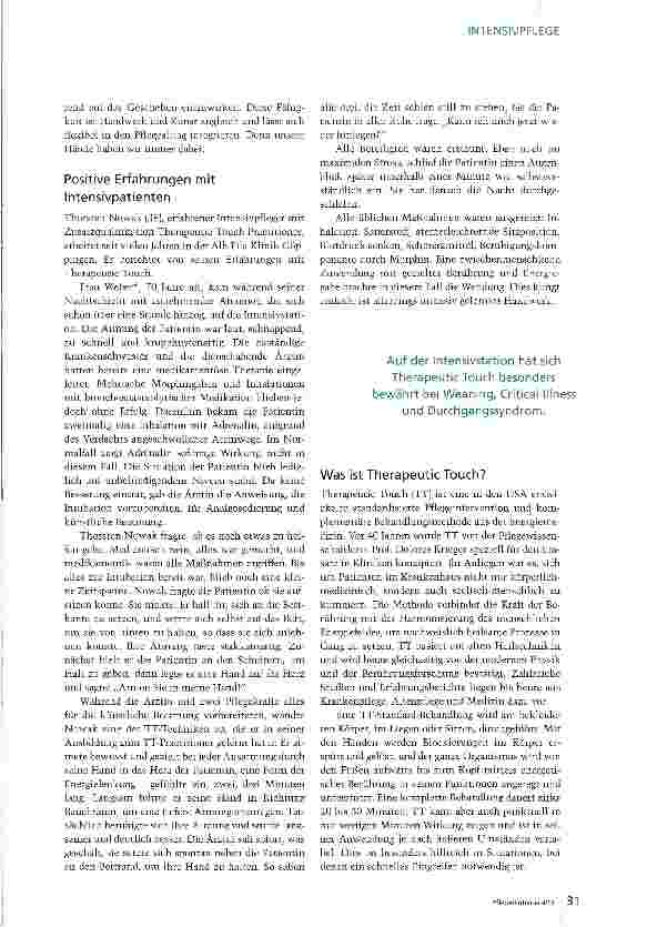Vorschauseite 2: Die Botschaft der Hände