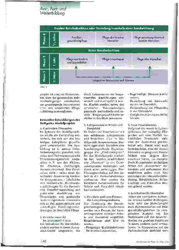 Vorschauseite 3: Integrative Pflegeausbildung