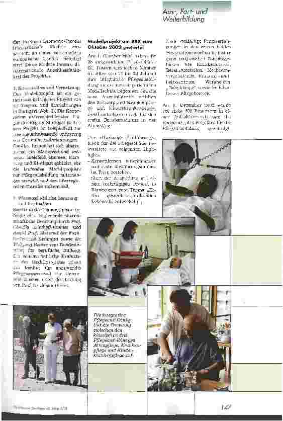 Vorschauseite 4: Integrative Pflegeausbildung