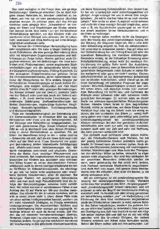 Vorschauseite 2: Fürsorge und Eingliederung zerebralgeschädigter Kinder