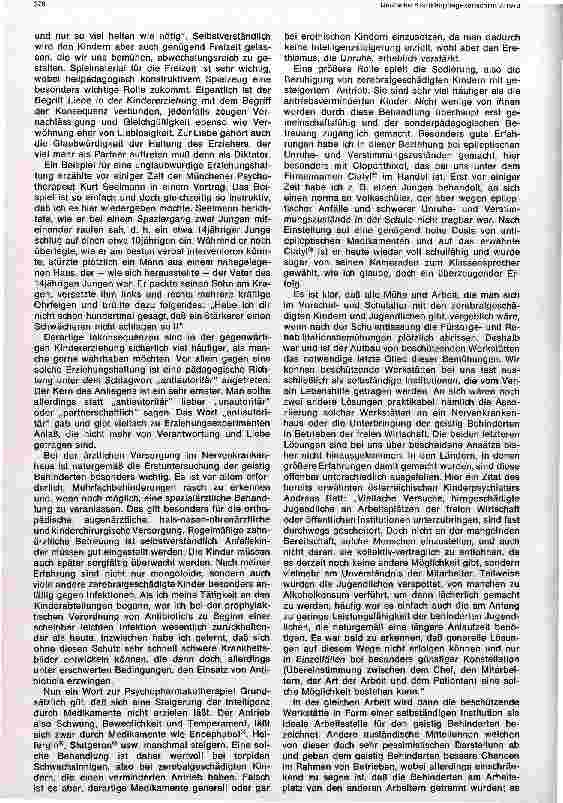 Vorschauseite 4: Fürsorge und Eingliederung zerebralgeschädigter Kinder