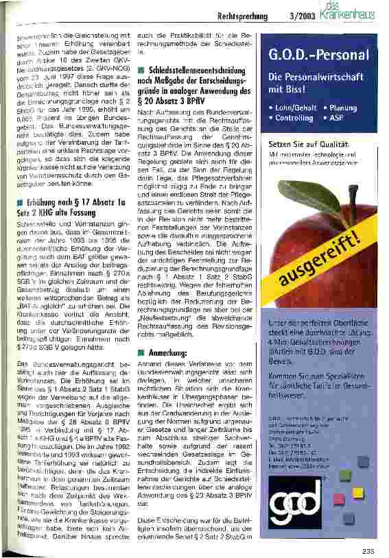 Vorschauseite 2: Stabilisierungsgesetz 1996
