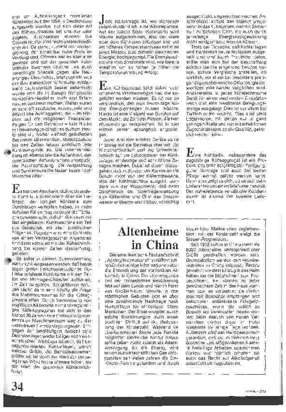 Vorschauseite 3: Kühlräume: Stiefkind in der Heimverpflegung