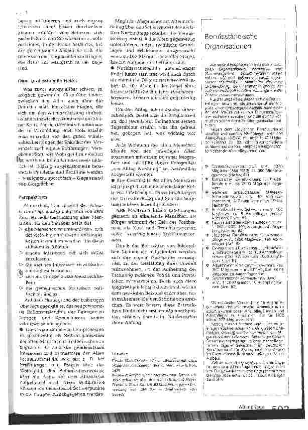 Vorschauseite 4: Altennachmittag