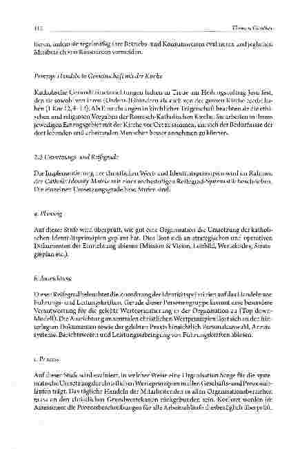 Vorschauseite 6: German Catholic Identity Matrix Profilentwicklung in katholischen Gesundheitsund Sozialeinrichtungen