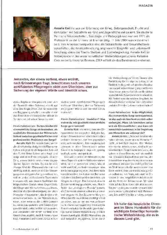 Vorschauseite 2: Der große Satz der Selbstbestimmung: Ich kann das noch alleine!