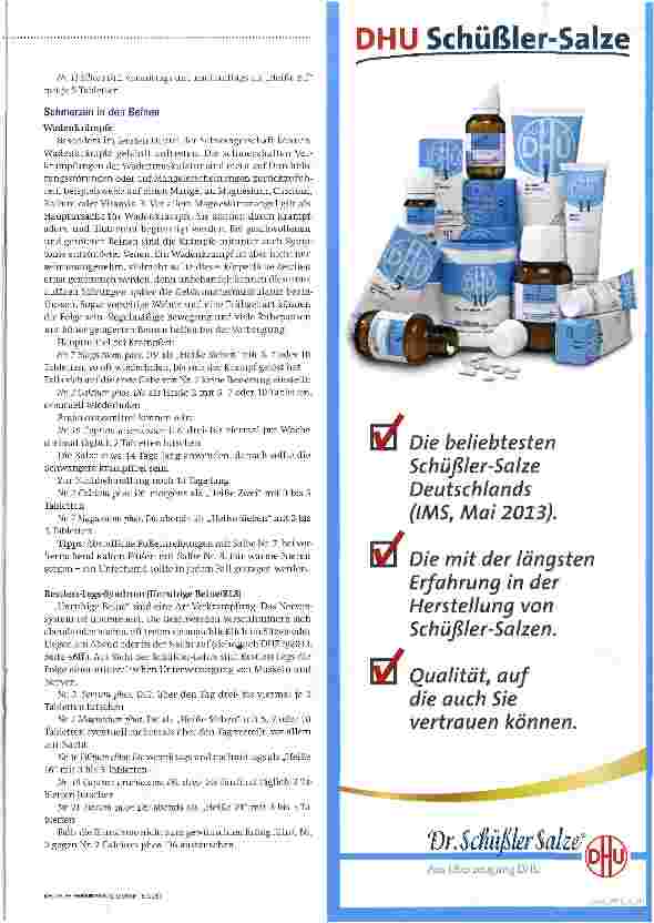 Vorschauseite 5: Schüßler-Salze Teil 1 Mineralien für Schwangere