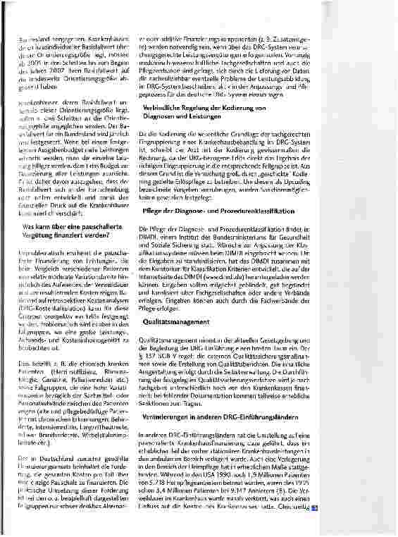 Vorschauseite 3: Das deutsche DRG-System und der Einfluss auf die poststationäre ambulante und stationäre Pflege