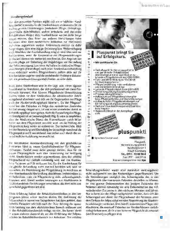 Vorschauseite 5: Das deutsche DRG-System und der Einfluss auf die poststationäre ambulante und stationäre Pflege