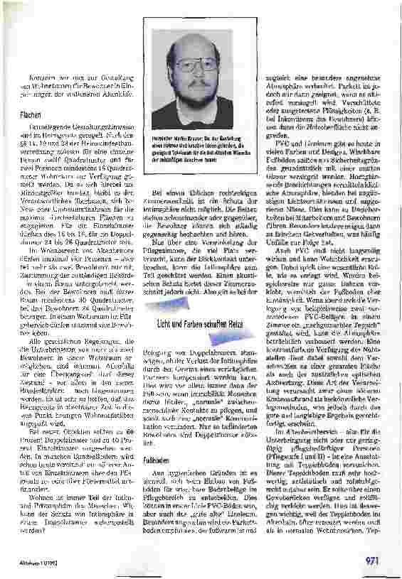 Vorschauseite 2: Gestaltung von Bewohnerzimmern