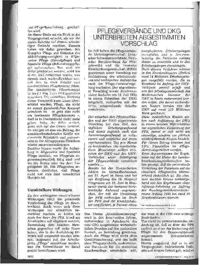Vorschauseite 2: 11 Monate PflegePersonalRegelung (PPR)
