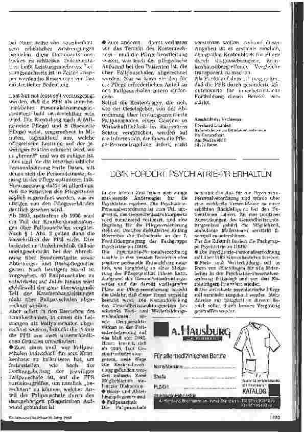 Vorschauseite 3: 11 Monate PflegePersonalRegelung (PPR)
