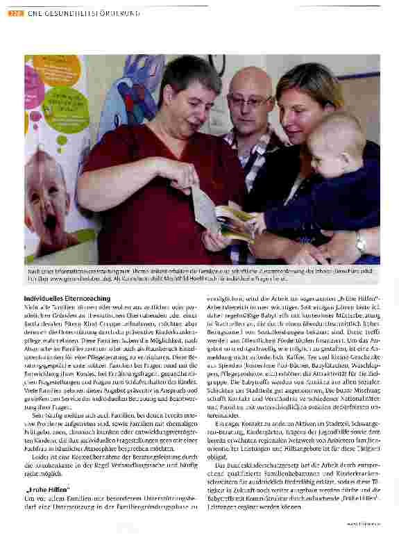 Vorschauseite 3: Freiberufliche präventive Kinderkrankenpflege