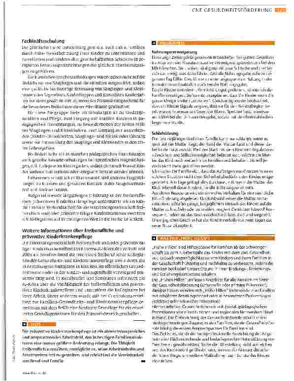 Vorschauseite 4: Freiberufliche präventive Kinderkrankenpflege