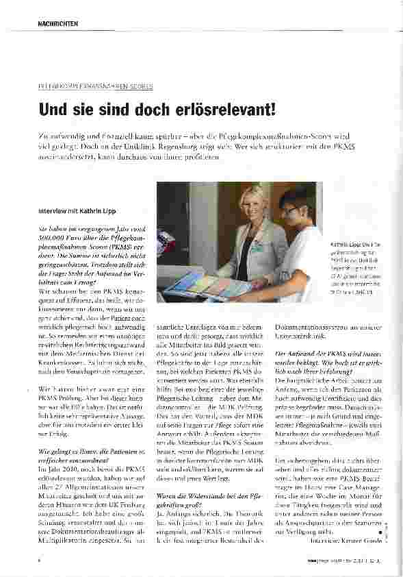 Vorschauseite 1: Und sie sind doch erlösrelevant!