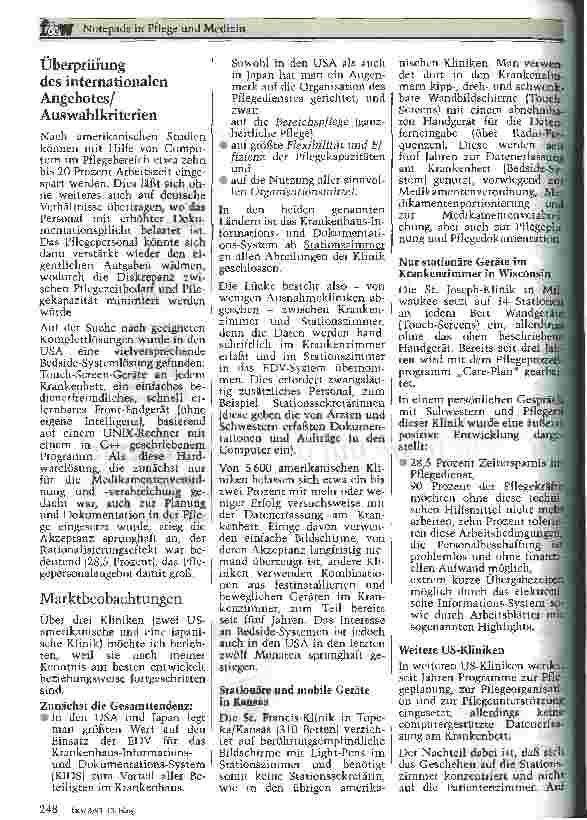 Vorschauseite 3: Notepads in Pflege und Medizin Erfahrungsbericht über Einsatz und Gesamtintegration in der Krankenhauskommunikation