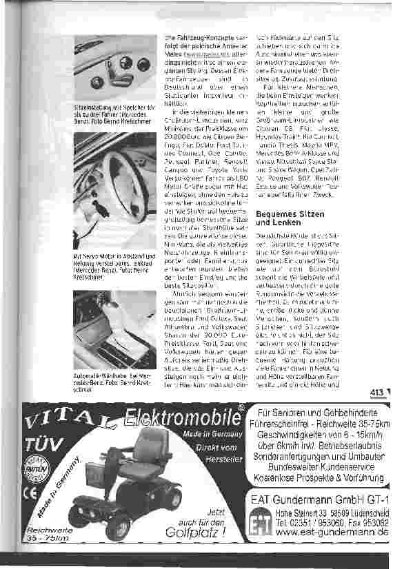 Vorschauseite 2: Autos für Senioren mit Weitblick