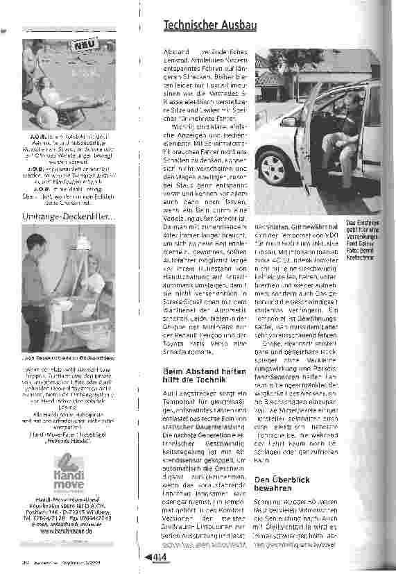 Vorschauseite 3: Autos für Senioren mit Weitblick