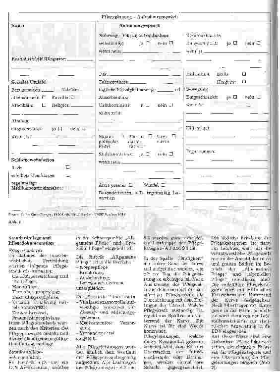 Vorschauseite 3: Die Realisierung der Pflegeplanung und Pflegedokumentation im Akutkrankenhaus