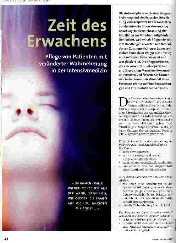 Vorschauseite 1: Zeit des Erwachens