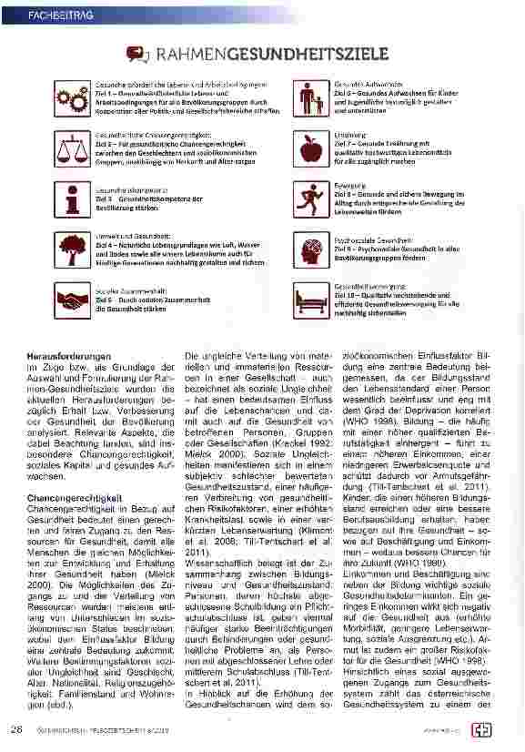 Vorschauseite 2: Gesundheit für alle!