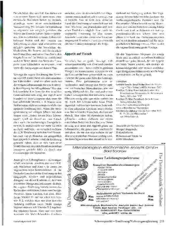 Vorschauseite 2: Vegane Ernährung Positive Aspekte und gesundheitliche Risiken einer rein pflanzlichen Kostform