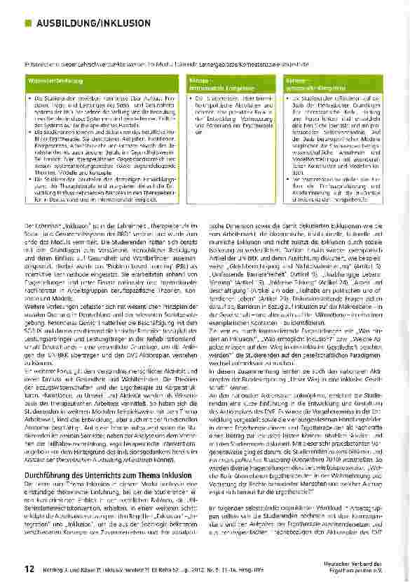 Vorschauseite 2: Inklusiv handeln?!