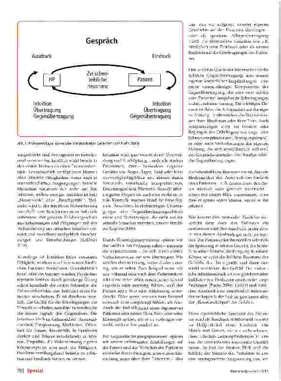 Vorschauseite 2: Zur Bedeutung nonverbaler Kommunikation für Diagnose und Therapie