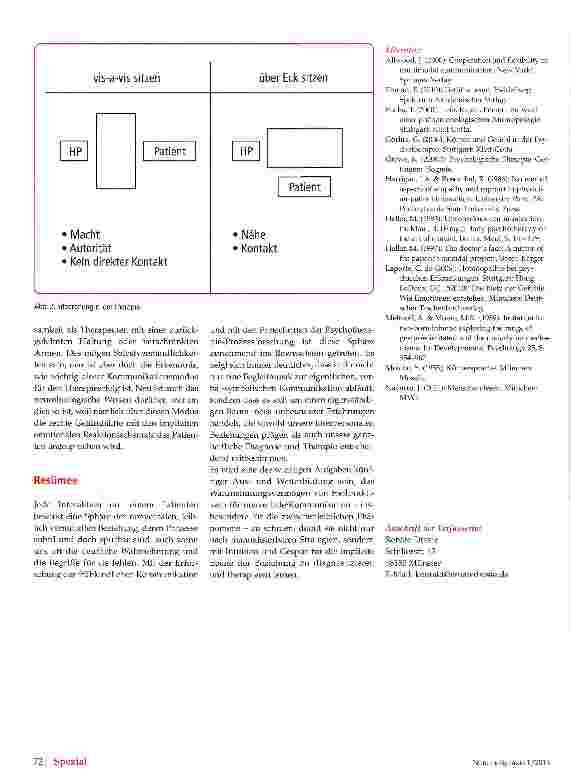 Vorschauseite 4: Zur Bedeutung nonverbaler Kommunikation für Diagnose und Therapie