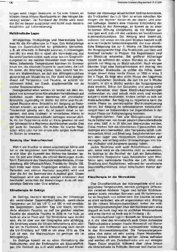 Vorschauseite 3: Der kranke Mensch und das Klima