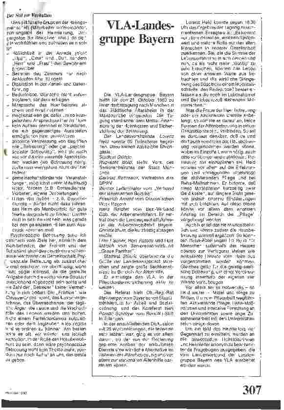 Vorschauseite 3: Psychosoziale Betreuung im Heim