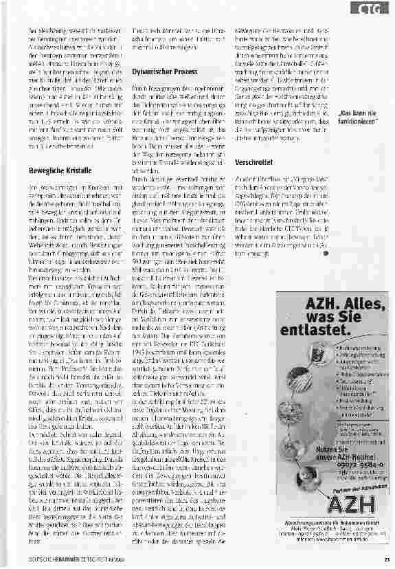 Vorschauseite 2: Neuartiges CTG-Gerät abgelehnt