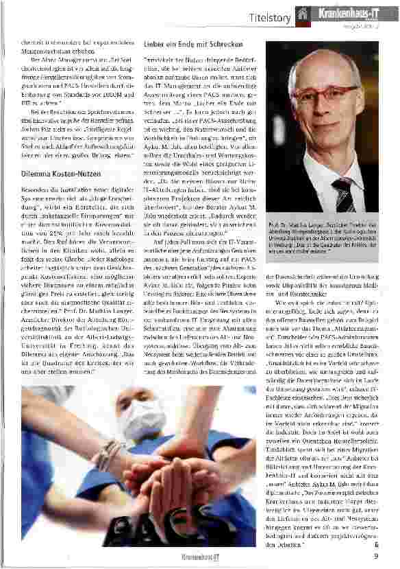 Vorschauseite 4: PACS ist eine Generationenfrage