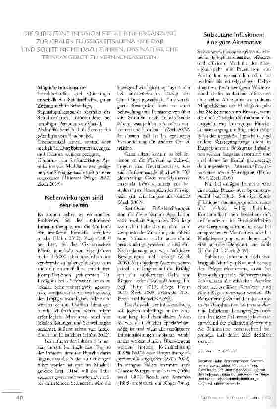 Vorschauseite 3: Subkutane Infusion sicher anwenden