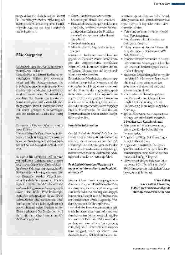 Vorschauseite 3: Falsche Anwendung vermeiden