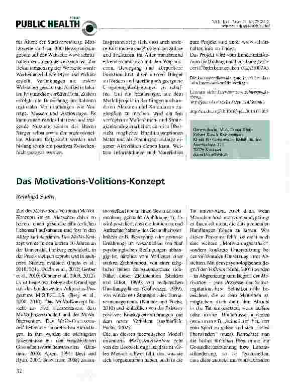 Vorschauseite 2: Sturzprävention als kommunale Aufgabe