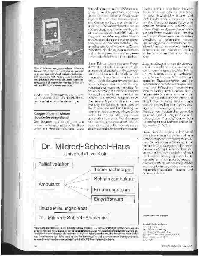 Vorschauseite 3: Die Schmerzambulanz bei hausärztlicher Versorgung von Tumorpatienten Teil 2