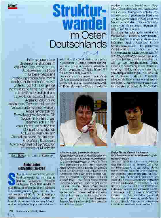 Vorschauseite 1: Strukturwandel im Osten Deutschlands