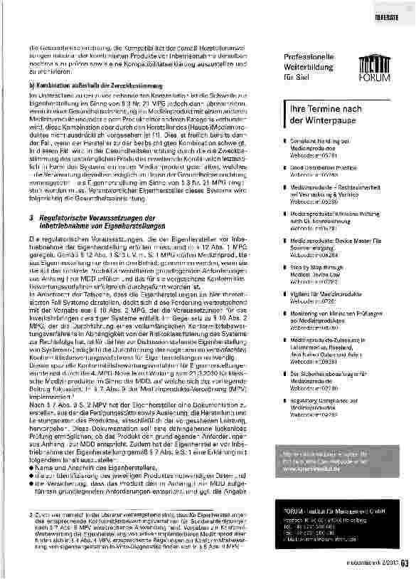 Vorschauseite 3: Eigenherstellung von Systemen