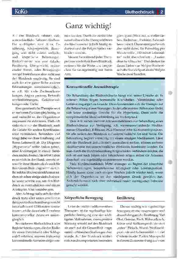 Vorschauseite 2: Bluthochdruck
