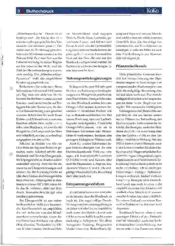 Vorschauseite 3: Bluthochdruck