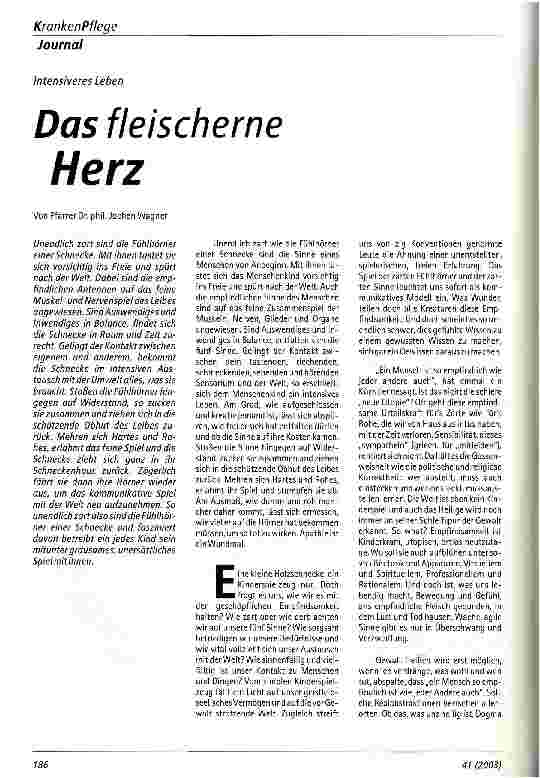 Vorschauseite 1: Das fleischerne Herz